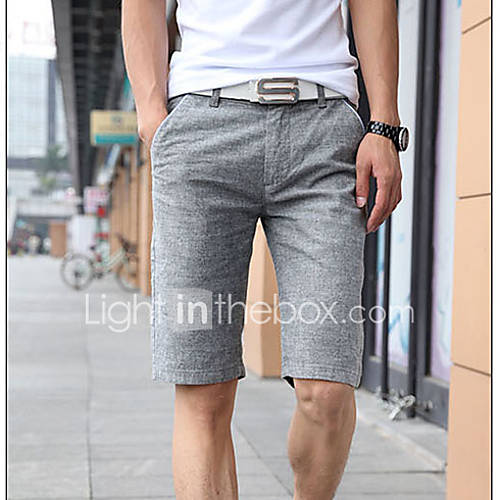 Men's Shorts , Casual Pure Cotton/Linen 2015 – $27.99