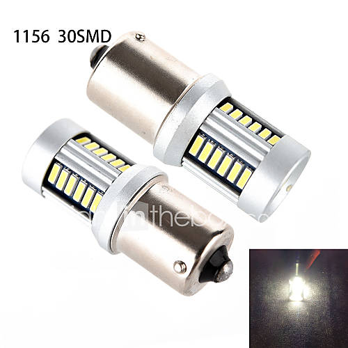 1156 1157 30SMD 4014 LED 5W 500LM Car Light highlighted Light Bulbs ...