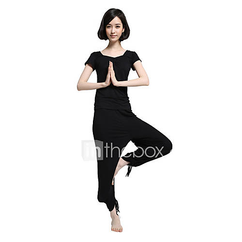 SHUYA® Yoga Clothing Sets/Suits Yoga Pants + Yoga Tops Lightweight ...