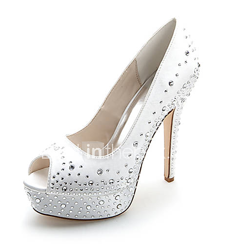 Women's Wedding Shoes Peep Toe Sandals Wedding / Party & Evening ...