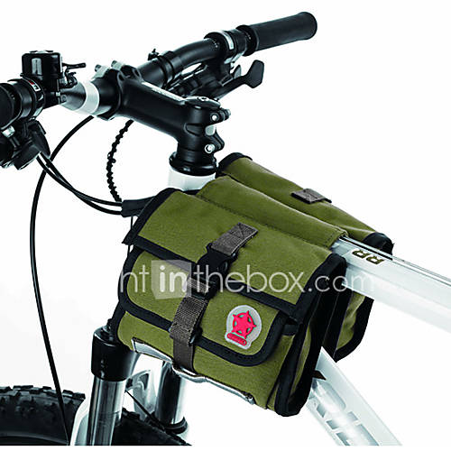 Bike Bag 1.5LBike Frame Bag Waterproof Zipper / Moistureproof ...