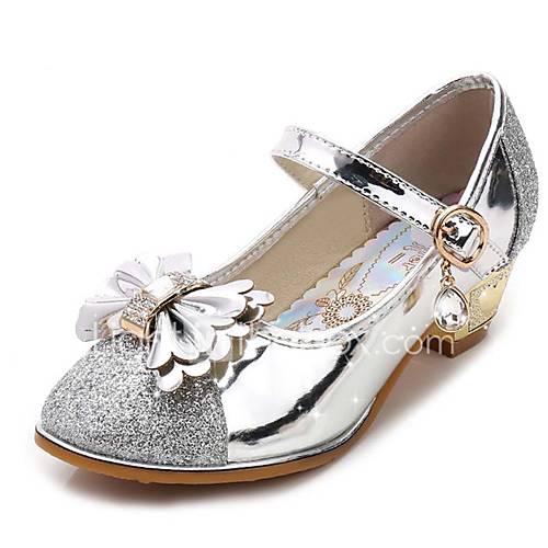 Girls Cinderella Glass Slipper Princess Crystal Shoes Soft Bottom Dress ...