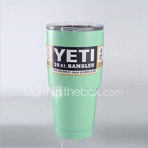 Mint Green Yeti 30oz Tumbler Rambler Stainless Steel Powder Coated Cup ...