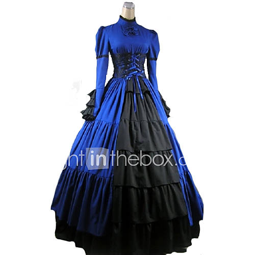 One-Piece/Dress Gothic Lolita Victorian Cosplay Lolita Dress Red/Purple ...