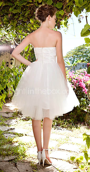 Lanting Bride® Ball Gown Petite / Plus Sizes Wedding Dress - Chic ...